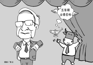 巴菲特五年期任务40多年来首次不达标